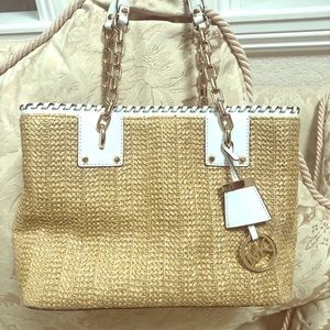 Straw bag tote by Michael Kors - Authentic